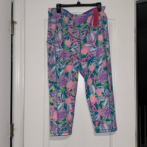 Lilly Pulitzer weekender high rise crop leggings size xxl NWT